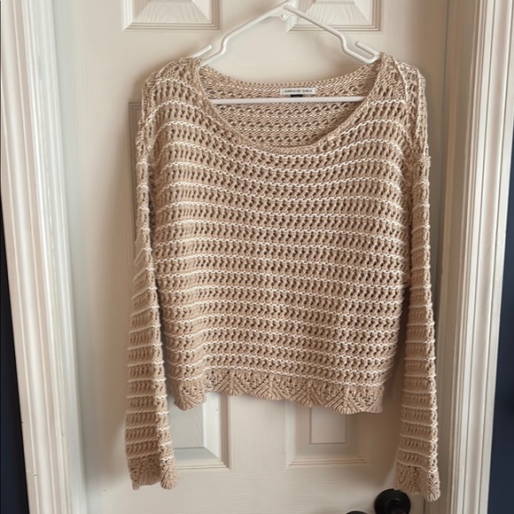 American Eagle Outfitters Sweaters - AE Beige Knit Sweater